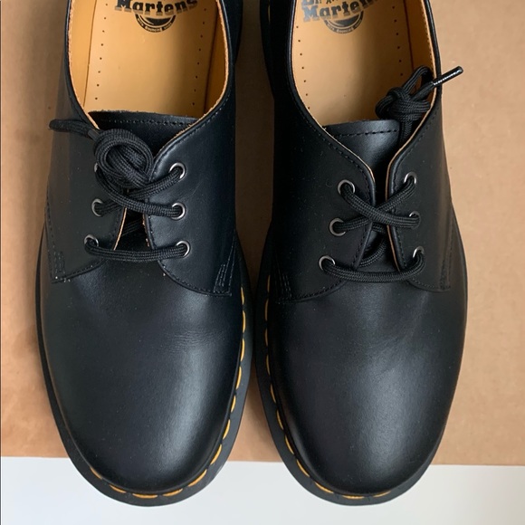 Dr. Martens 1461 3-Eye Gibson Flat Shoes - Picture 2 of 10